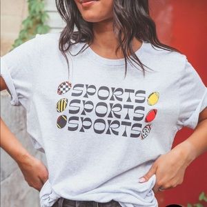 Friday + Saturday sports sports sports Tee
